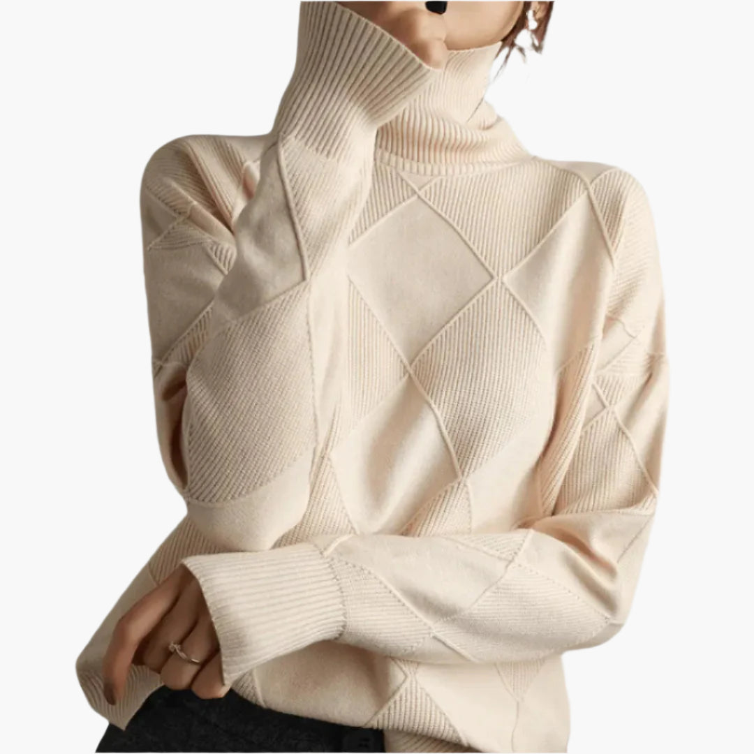 Dam Tröja i Oversized Stil för Vardagsbruk och Eleganta Tillfällen