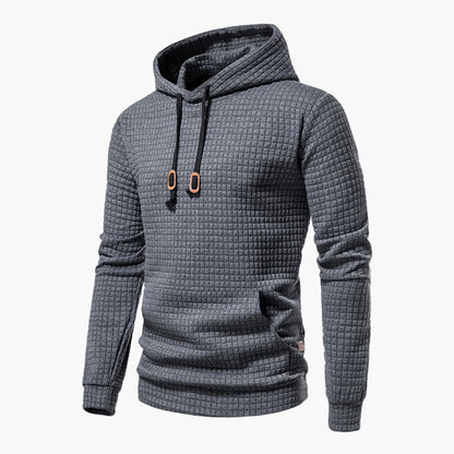 Stanley – Bekväm Hoodie med Rutmönster
