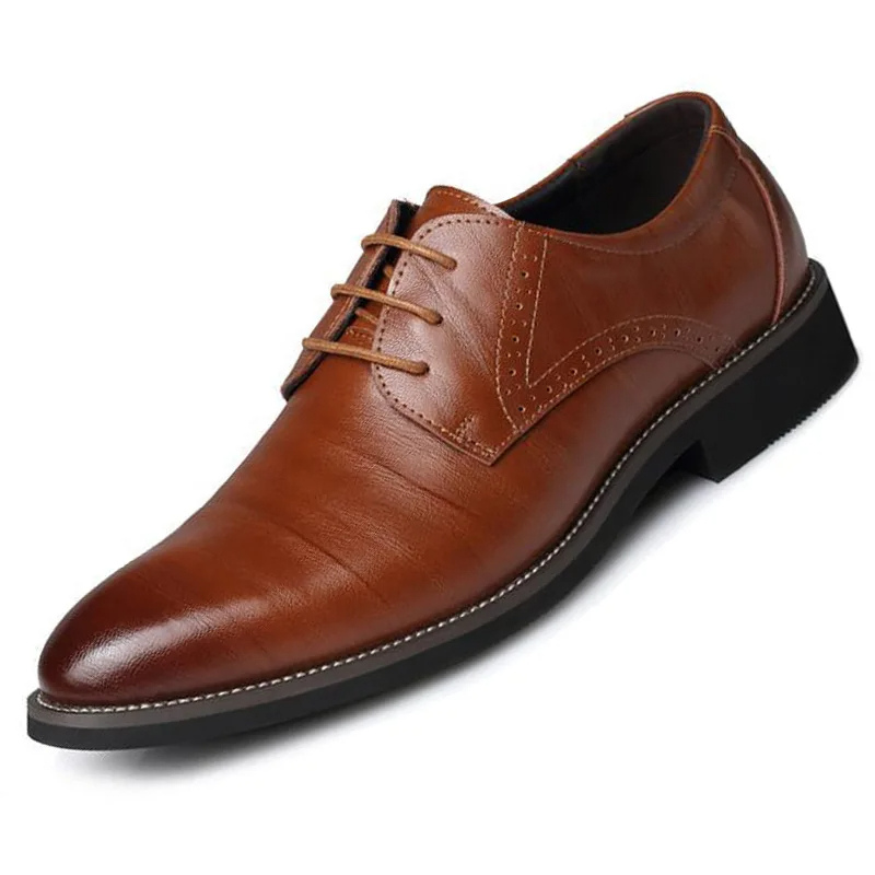 Herr Oxford Skor för Formella och Smart-Casual Tillfällen – Klassisk Stil för Kontor och Evenemang