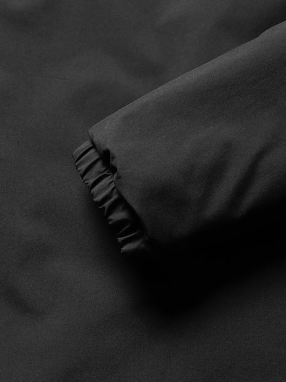 Damjacka med grafiskt tryck och huva – Casual vinterstil