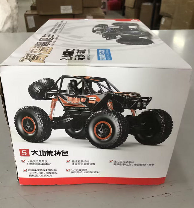 RC Monstertruck för Barn och Familjeunderhållning – Fjärrstyrd Bil 1:14, Offroad, 6 Kanaler