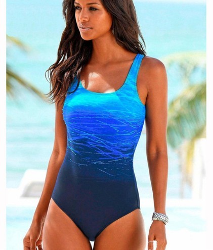 Hannah – Vintage Hög Top One Piece Badkläder med Bandage