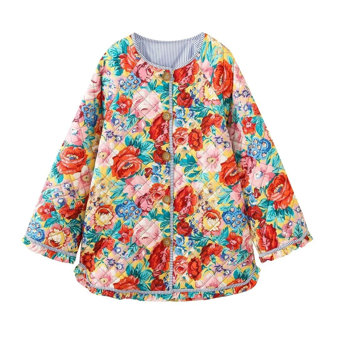 Ashley – Blommig Oversized Kappa