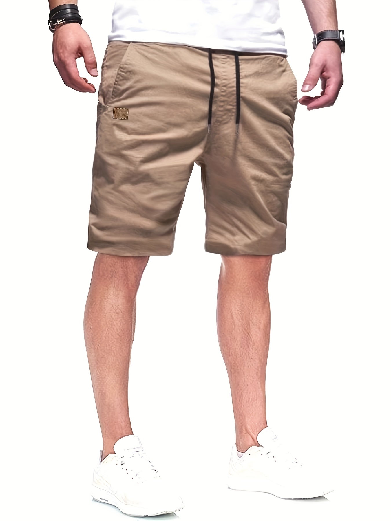 Herrshorts för vardag, modern passform, avslappnad stil