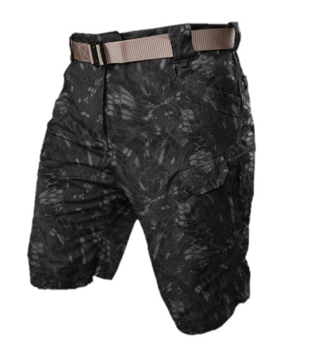 Lee – Slitstarka Shorts med Rutigt Tyg och Vattentät Funktion