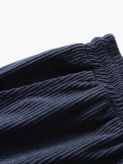 Herrarnas avslappnade set med skjortjacka och byxa – perfekt för vardag och resor