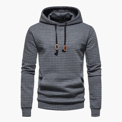 Stanley – Bekväm Hoodie med Rutmönster
