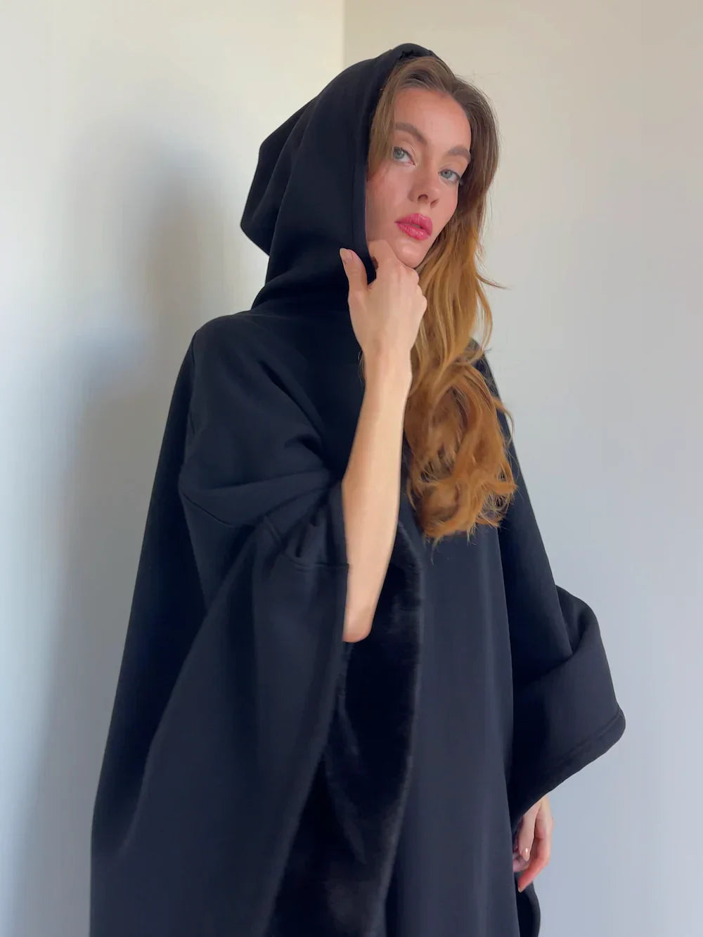 Dam Oversized Hoodie-Filt – Mysig Loungeklädsel för Avslappning och Hemmabruk