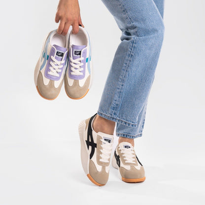 Betty – Kvinnors Minimalistiska Retro-Inspirerade Sneakers