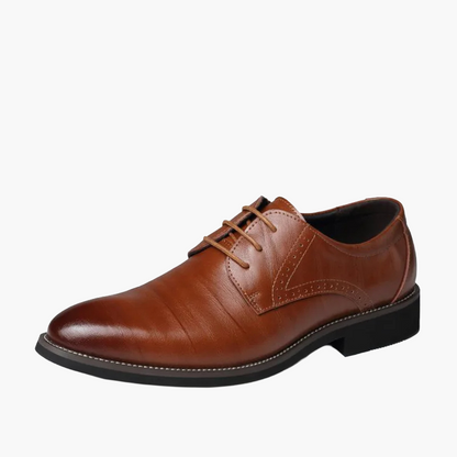 Herr Oxford Skor för Formella och Smart-Casual Tillfällen – Klassisk Stil för Kontor och Evenemang