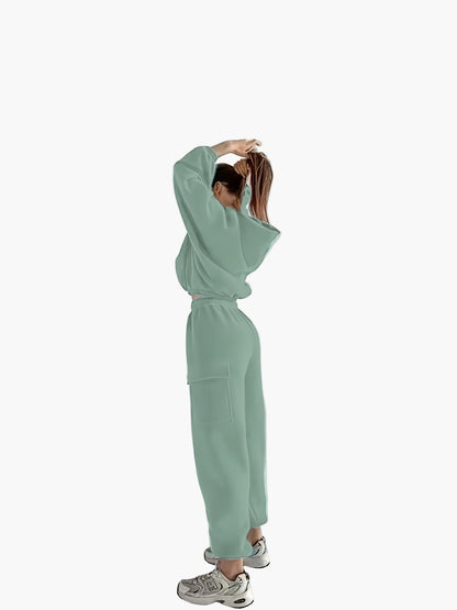 Dam Lounge-set – Elegant och Avslappnad Stil, Perfekt för Hemma eller Fritid