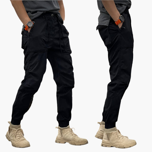 Herrbyxor Utility Cargo Streetwear – Avslappnad och Funktionell Stil för Vardag och Outdoor