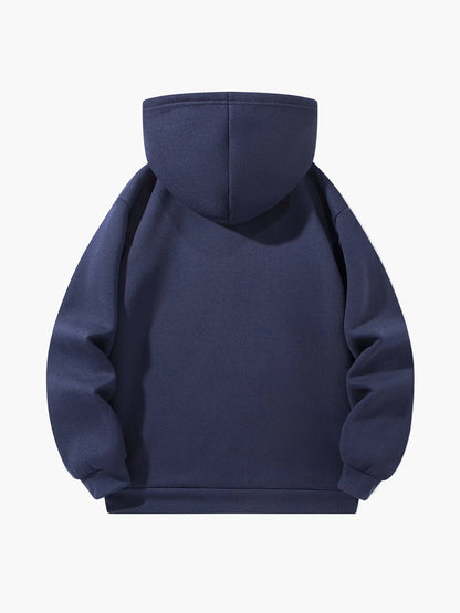 Herrarnas avslappnade hoodie och joggerset – perfekt för vardagsbruk och sport