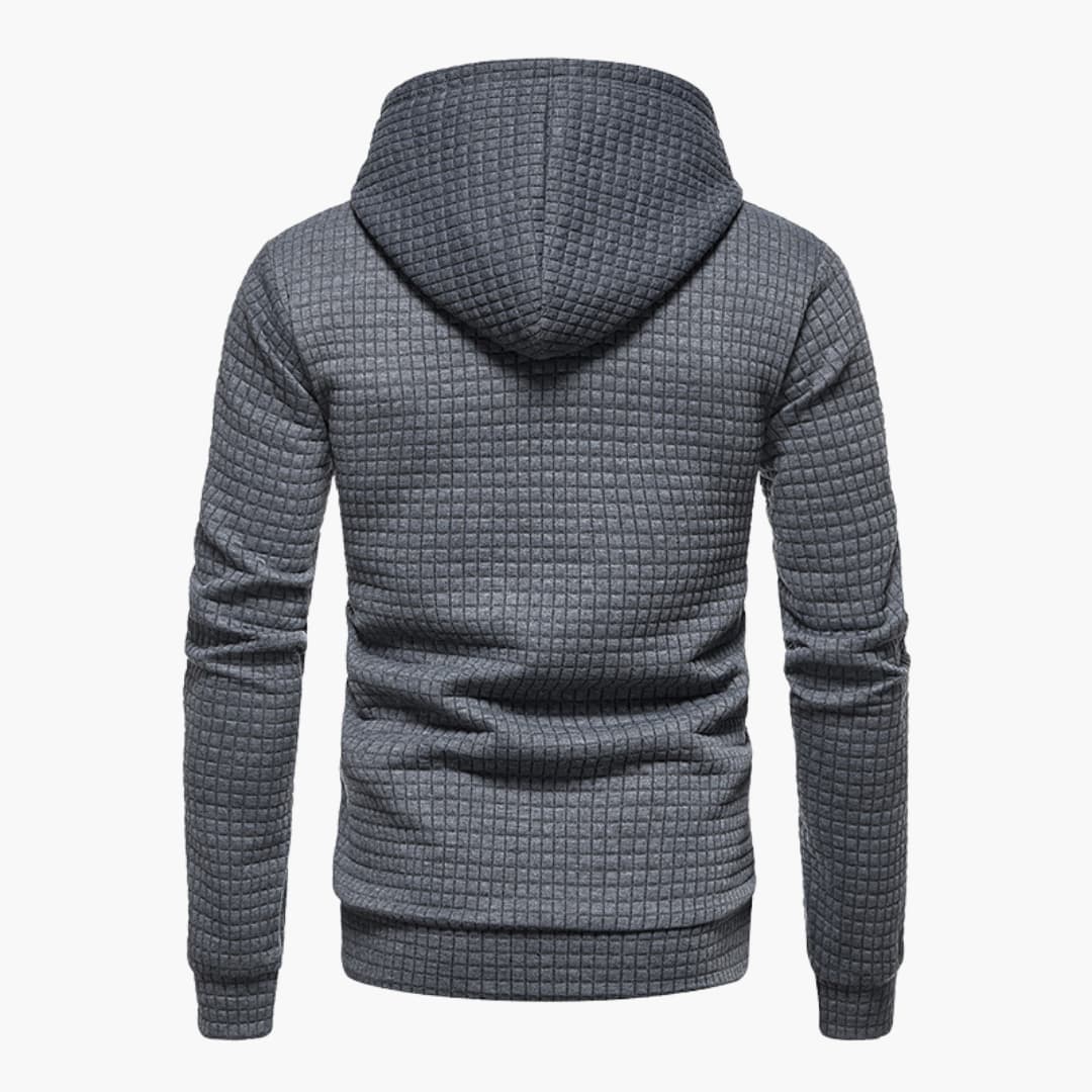 Stanley – Bekväm Hoodie med Rutmönster
