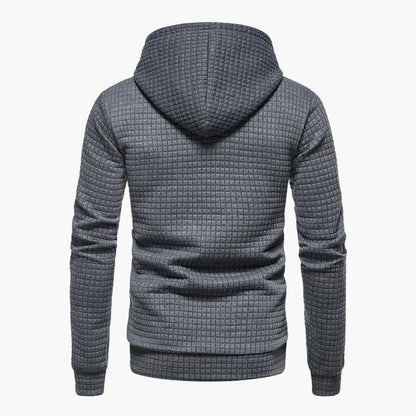 Stanley – Bekväm Hoodie med Rutmönster