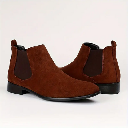 Herr Chelsea Boots – Elegant Stil – Perfekt för Vardag och Fest