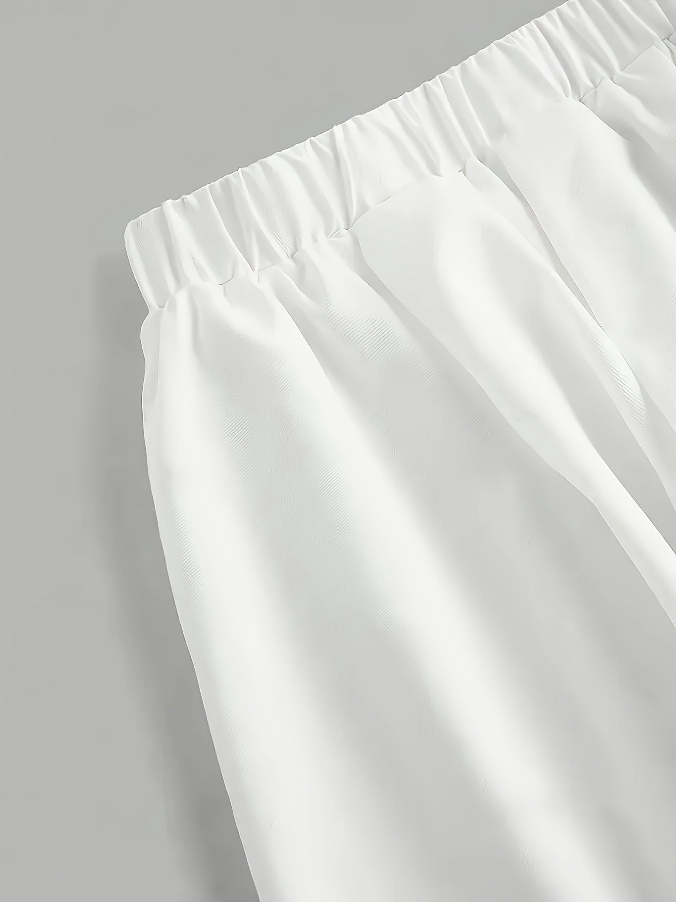 Damballongshorts med hög midja och voluminös siluett – Trendigt och bekvämt modeval