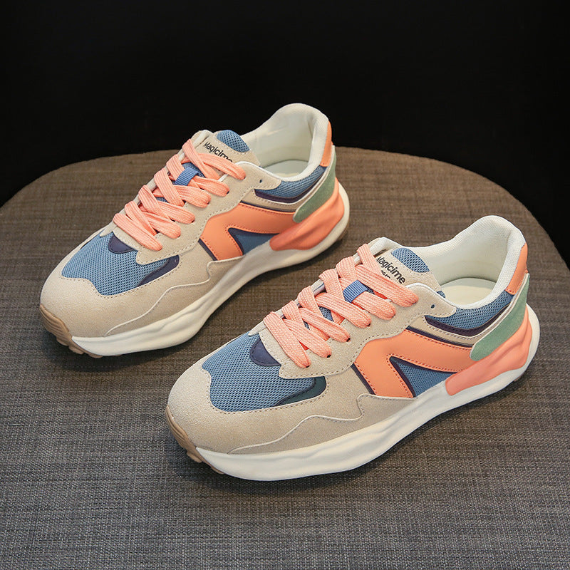 Ann – Andningsbara Vita Sneakers för Kvinnor