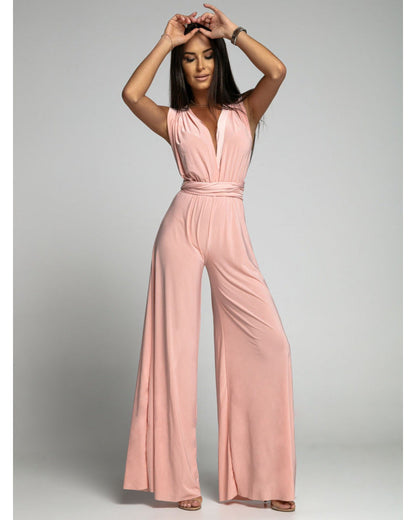 Dam Elegant Vid Bens Jumpsuit för Fest och Vardag