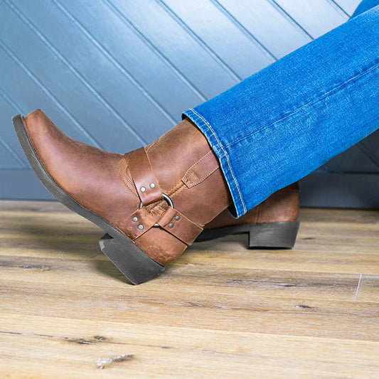 Frederick – Mångsidiga Herrens Casual Retro Korta Boots