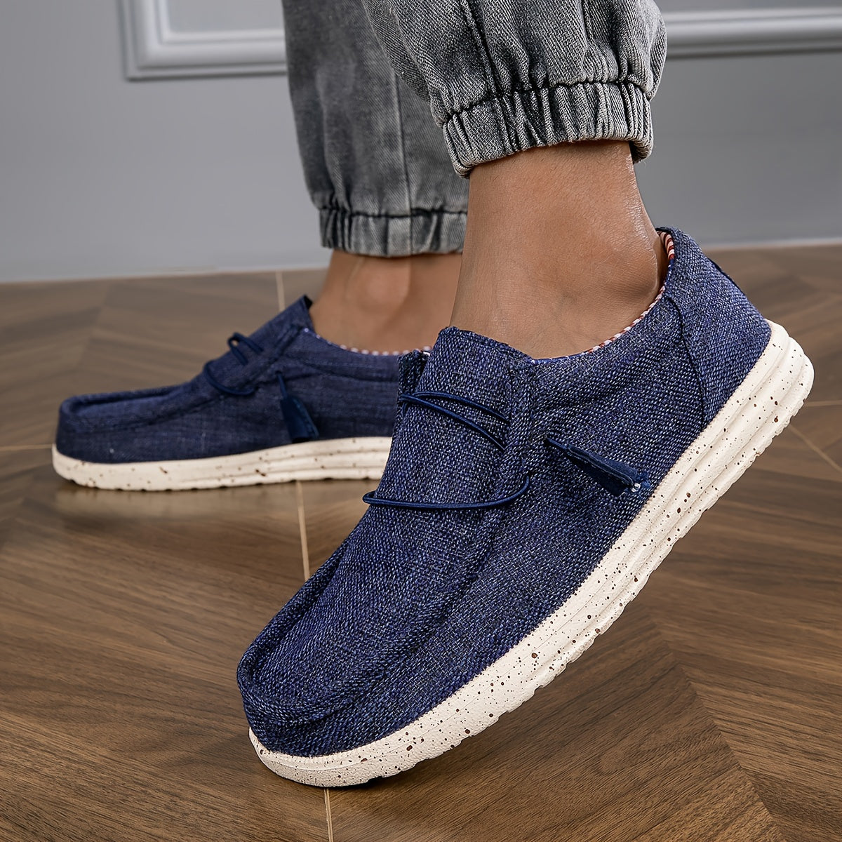 Herrloafers i avslappnad stil för vardagskomfort och trendig look