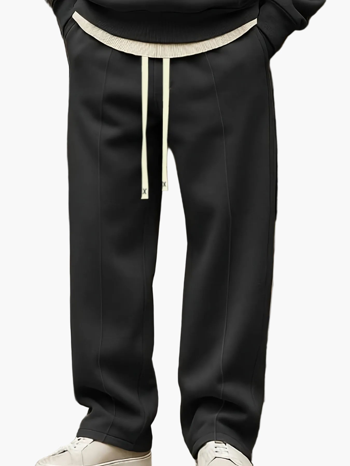 Herr Lounge Set – Avslappnad Hoodie och Byxa för Vardag och Fritid