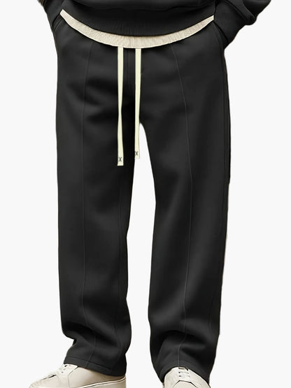 Herr Lounge Set – Avslappnad Hoodie och Byxa för Vardag och Fritid