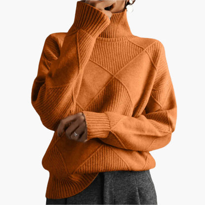 Dam Tröja i Oversized Stil för Vardagsbruk och Eleganta Tillfällen