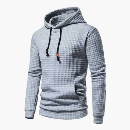Stanley – Bekväm Hoodie med Rutmönster