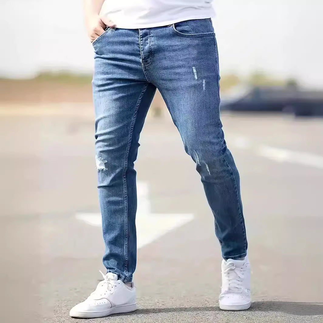 Tim – Slim-fit Stretch Jeans i Amerikansk Stil