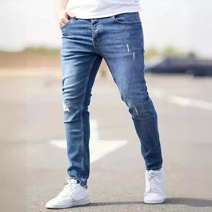 Tim – Slim-fit Stretch Jeans i Amerikansk Stil