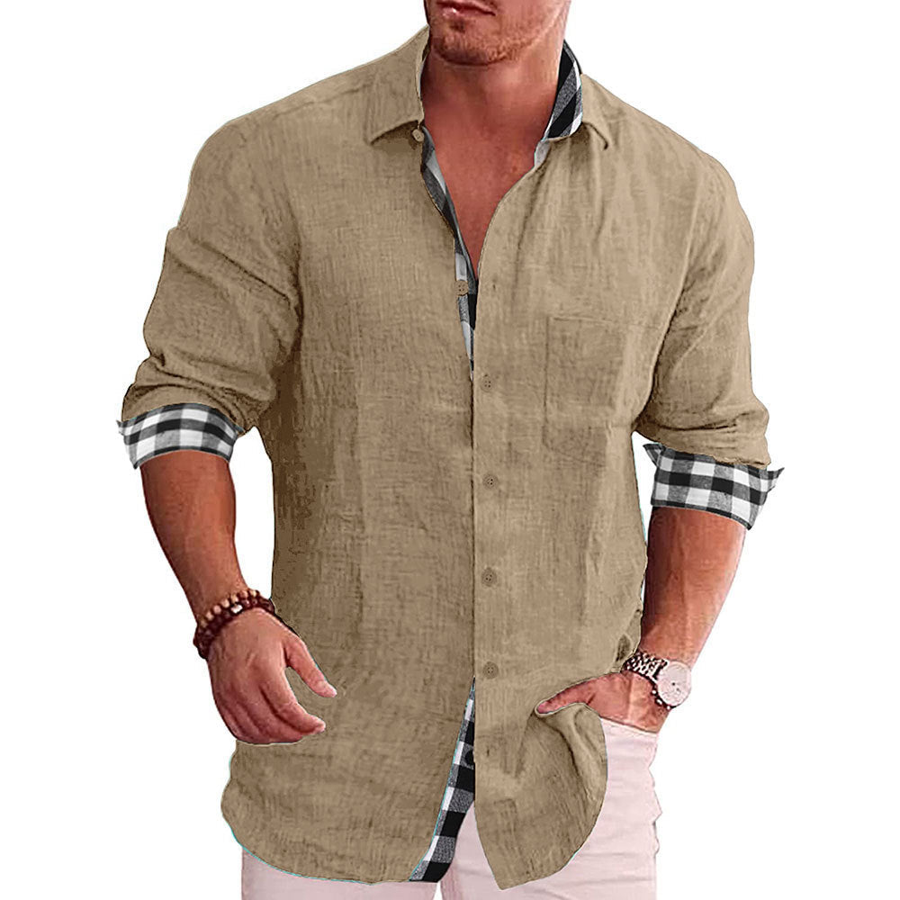 Owen – Långärmad Herrskjorta i Casual Stil