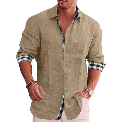 Owen – Långärmad Herrskjorta i Casual Stil