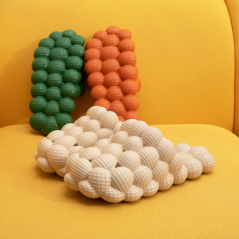 Norman – Massage Mesh Tofflor med Halkskydd