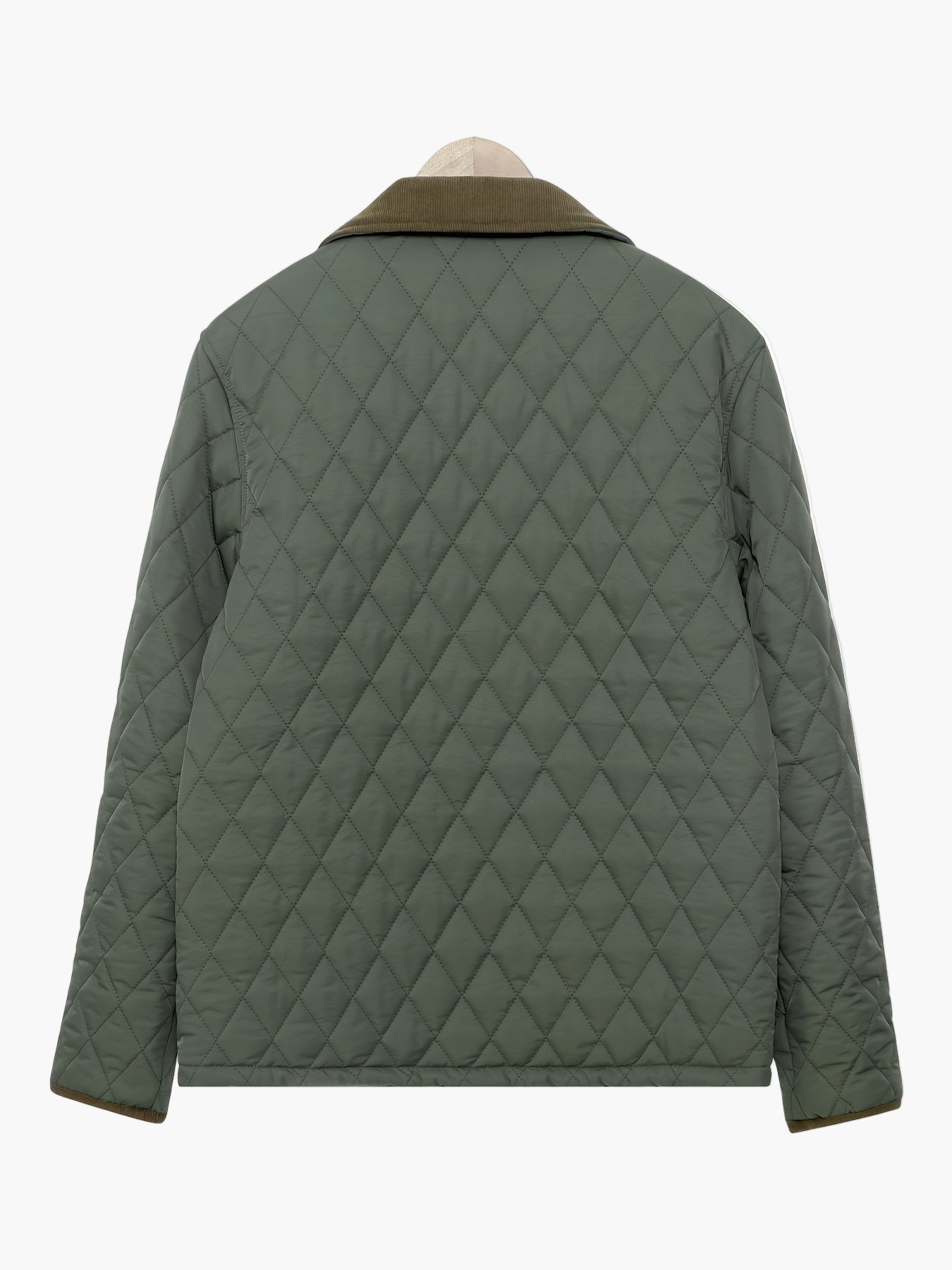 Herr quiltad jacka för höst och vinter – klassisk casual stil