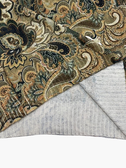 Damtröja med vintageinspirerat mönster – avslappnad och trendig för vardagsbruk