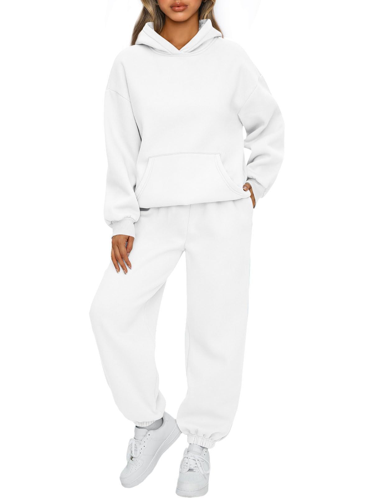 Emma – Tvådelad Casual Hoodie Sportbyxor Set