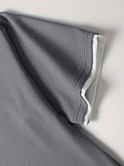 Herr Lounge-Set Tvådelad T-shirt och Shorts Casual Avslappnad Stil