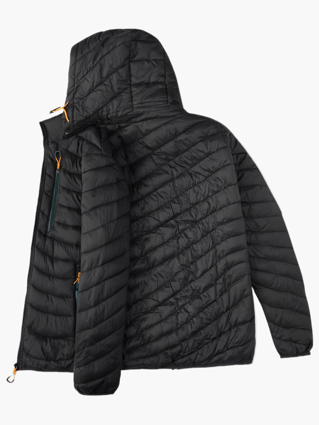 Herrarnas lättviktsjacka med huva – Vardagsstil för utomhusaktiviteter