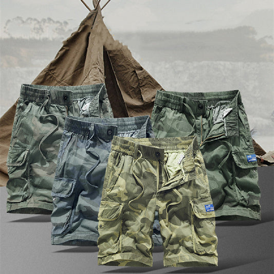William – Kamouflage Ny Arbetskläder Sportshorts för Män
