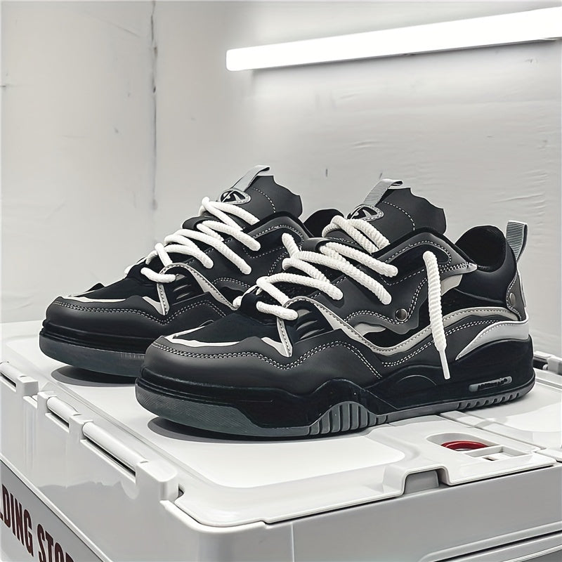 Herr Sneakers Sportig Casual Lågsko för Höst och Vardag