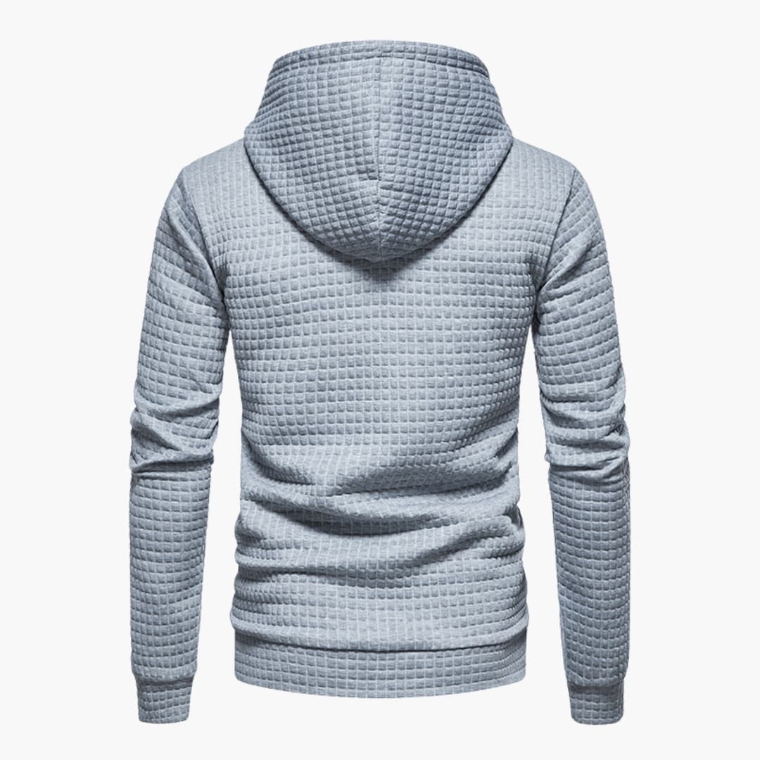 Stanley – Bekväm Hoodie med Rutmönster