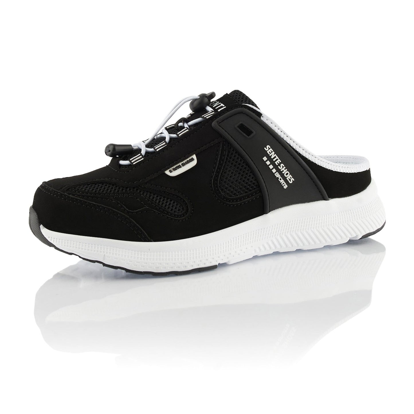 Alexander – Unisex lätta slip-on atletiska träskor med andningsbart nät och justerbar dragsko