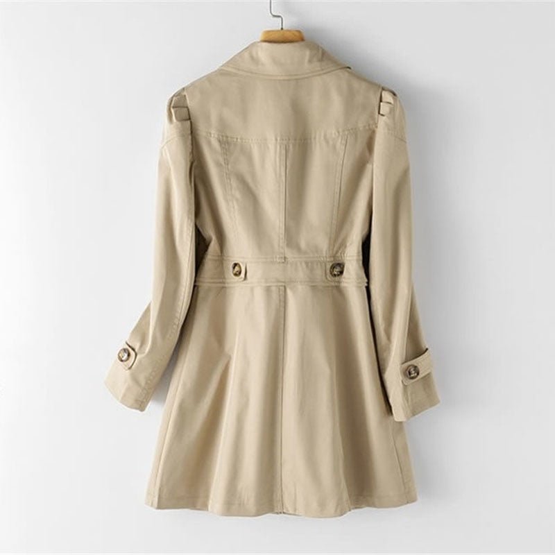 Dam Trenchcoat – Elegant och Mångsidig Kappa för Vardag och Fest