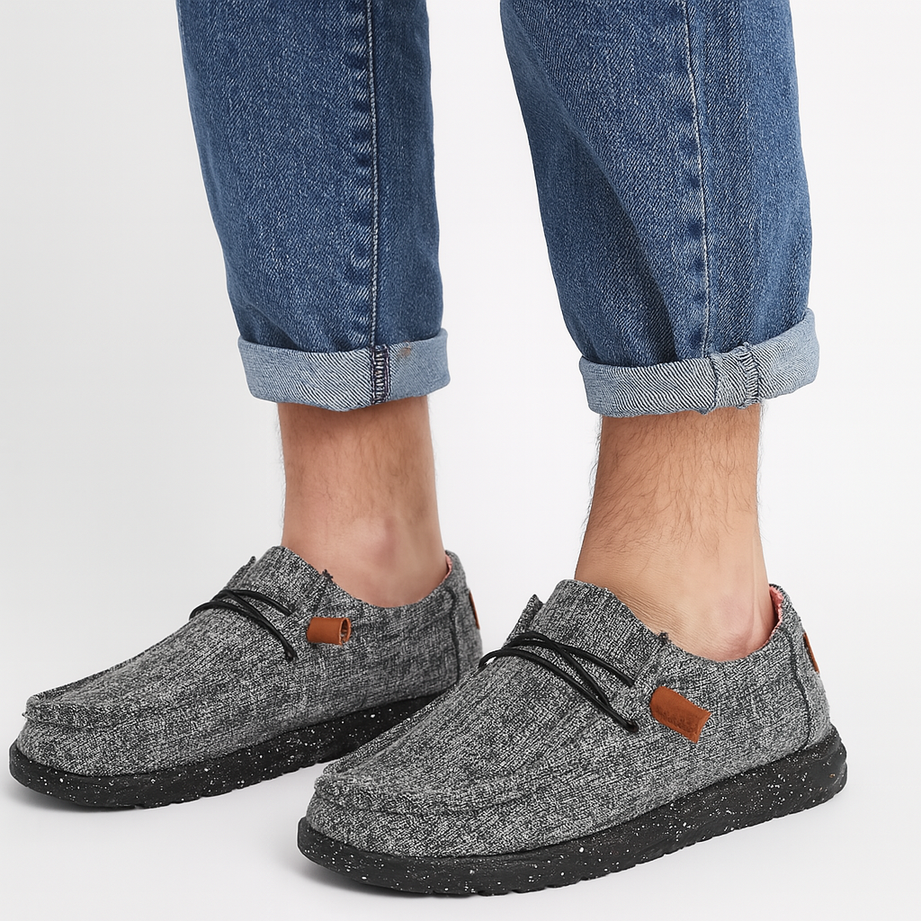 Herrloafers i avslappnad stil för vardagskomfort och trendig look
