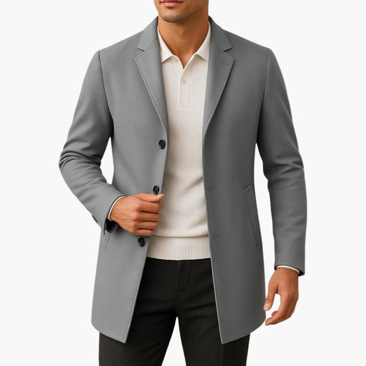 Herr Kappa – Klassisk Vårjacka med Modern Stil för Elegant Vardagsbruk