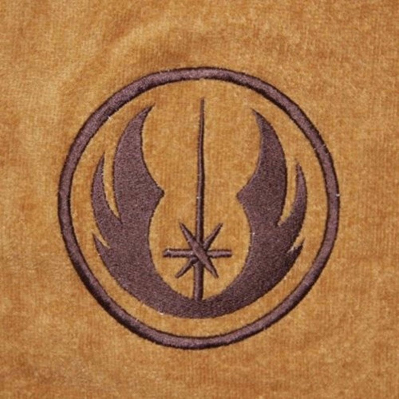 Herrarnas Star Wars-inspirerad badrock med huva – Perfekt för cosplay och avkoppling