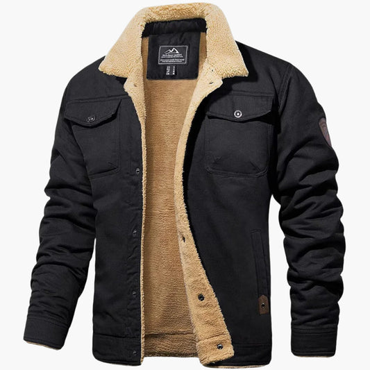 Herrjacka Bomber Vintage Vinter – Varm och Stilfull Vardagsjacka