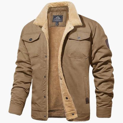 Herrjacka Bomber Vintage Vinter – Varm och Stilfull Vardagsjacka