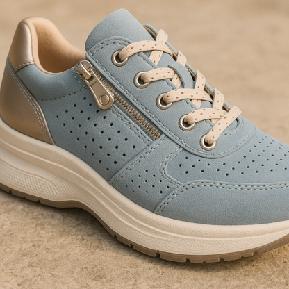 Dam Sneakers Sportiga Vardagsskor med Ortopedisk Komfort